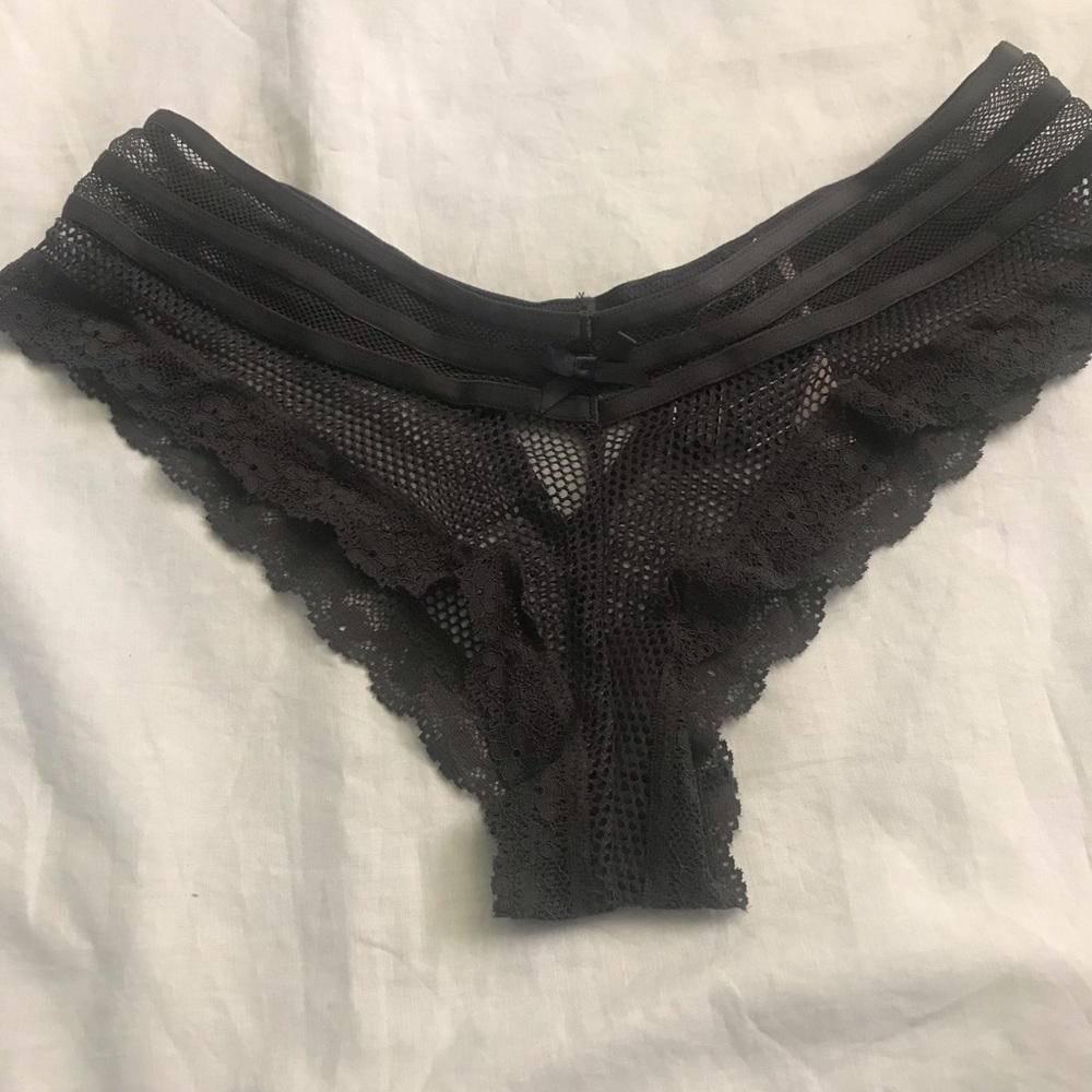Victoria’s Secret cheeky panty in slate